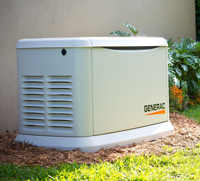 generac generator installed at milwaukee home