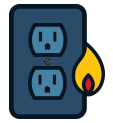 Overheating electrical circuits 